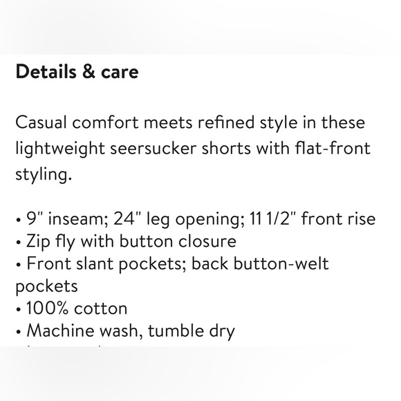 Ben Sherman Seersucker Shorts. Size 32 - Picture 5 of 13